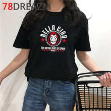 Load image into Gallery viewer, La Casa De Papel T Shirt Men Funny Cartoon Money Heist Tshirt House of Paper Kawaii Anime Bella Ciao Unisex Graphic Tees Male