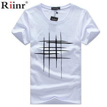 Load image into Gallery viewer, New Men Summer T- shirt Brand-Clothing Print T shirt Male Print Slim Fit Short Sleeve Tshirt Yellow White Tshirt For Male
