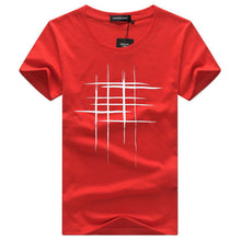 Load image into Gallery viewer, New Men Summer T- shirt Brand-Clothing Print T shirt Male Print Slim Fit Short Sleeve Tshirt Yellow White Tshirt For Male