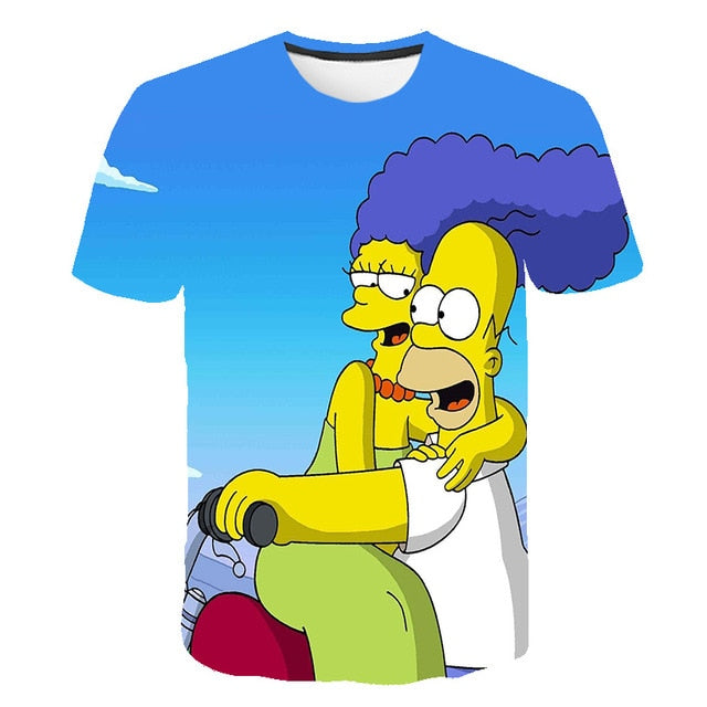 The Simpson Shirt 3D Exquisite Simpsons Gift - Personalized Gifts: Family,  Sports, Occasions, Trending