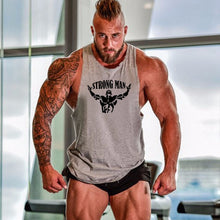 Load image into Gallery viewer, Men Bodybuilding Tank Tops men Gyms Shirt Fitness Tank Top Men Gyms Clothing Cotton Vest hoodies

