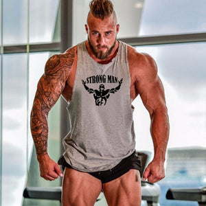 Men Bodybuilding Tank Tops men Gyms Shirt Fitness Tank Top Men Gyms Clothing Cotton Vest hoodies