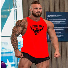 Load image into Gallery viewer, Men Bodybuilding Tank Tops men Gyms Shirt Fitness Tank Top Men Gyms Clothing Cotton Vest hoodies
