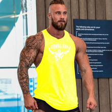Load image into Gallery viewer, Men Bodybuilding Tank Tops men Gyms Shirt Fitness Tank Top Men Gyms Clothing Cotton Vest hoodies
