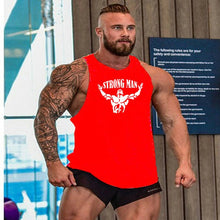 Load image into Gallery viewer, Men Bodybuilding Tank Tops men Gyms Shirt Fitness Tank Top Men Gyms Clothing Cotton Vest hoodies
