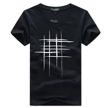 Load image into Gallery viewer, New Men Summer T- shirt Brand-Clothing Print T shirt Male Print Slim Fit Short Sleeve Tshirt Yellow White Tshirt For Male
