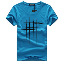 Load image into Gallery viewer, New Men Summer T- shirt Brand-Clothing Print T shirt Male Print Slim Fit Short Sleeve Tshirt Yellow White Tshirt For Male
