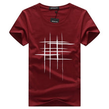 Load image into Gallery viewer, New Men Summer T- shirt Brand-Clothing Print T shirt Male Print Slim Fit Short Sleeve Tshirt Yellow White Tshirt For Male
