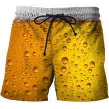 Load image into Gallery viewer, 2019 beer 3D Print Summer Beach Shorts Mascuino Streetwear Men Board Vacation Shorts Anime Short Plage Casual Quick Dry New
