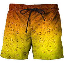 Load image into Gallery viewer, 2019 beer 3D Print Summer Beach Shorts Mascuino Streetwear Men Board Vacation Shorts Anime Short Plage Casual Quick Dry New
